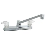 Phoenix By Valterra PF221301 Catalina 8" Two-handle Deck Faucet, Chrome. Fixed Price $41.54.