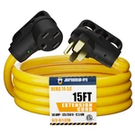 15' Foot Rv Extension Cord 15FT 50A Power Cable Rain Proof Motorhome Camper Feet. Fixed Price $49.99.