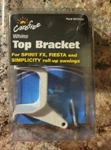 Carefree Of Colorado 901018W Top Bracket White. Fixed Price $15.00.