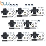 (pack Of 8) Trailer Axle Kits W/ 1" Round BT8 Spindle & On 4" Bolt Idler Hub. Fixed Price $251.39.