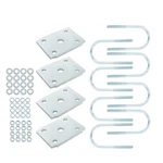 New 2X Trailer 3" Round Axle 7" Long 1/2" Dia Bolt Kit For 5200-7000LB. Fixed Price $36.43.