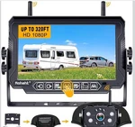 Rv Backup Camera Wireless Strong Signal: Hd 1080P 7'' Touch Key Recording Monito. Fixed Price $79.90.