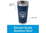 Camco 53323 Life Is Better At The Campsite Tumbler, Painted Navy, 20OZ. Fixed Price $34.13.