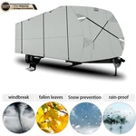 Silscvtt Camper Travel Trailer Cover 4-PLY For 30'-33' Rv. Fixed Price $110.57.