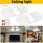 12V Rv Ceiling Dome Lighting Interior 180LED For Trailer Camper. Fixed Price $33.24.