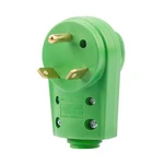 Nema TT30P Rv Replacement Male Plug 125V Amp With Disconnect Handle Green. Fixed Price $18.91.