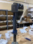 EJ-3550-BBX Electric A-frame Trailer Jack 3,500 Lb Used No Clamps. Fixed Price $129.99.