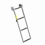 Garelick 19684:01 Telescoping Transom 4-STEP Ladder Eez-in. Fixed Price $186.58.