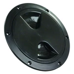 Jr Products 31035 5"D Black Round Access/deck Plate. Fixed Price $18.75.