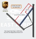 **2ND Day Air** Lippert Style Edge Or 2000 Series Top Inner Arm 46 1/8". Fixed Price $159.95.