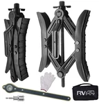 Rvpnr Camper Wheel Stabilizer, X Black. Fixed Price $38.44.