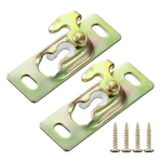 Pocket Door Hardware Kit Sliding Rv Hanger Rollers Connection Plate 1 Set. Fixed Price $12.81.
