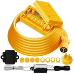 Mictuning Heavy Duty 7 12FT Trailer Cord 12V Breakaway Switch And Plug Kit. Fixed Price $62.79.