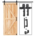 Easelife 6 Ft Sliding Barn Door Track Handle Hardware Kit,basic J Pulley,.... Fixed Price $93.70.