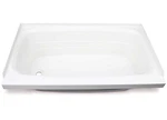 Lippert 209681 White Bathtub With Left Drain, 24X46 Inches. Fixed Price $257.99.