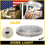 For Rv/trailer 6IN Led Interior Ceiling Dome Light 12V 24-SMD White Us. Fixed Price $11.99.