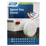 Camco 45347 Arctic White 25.5" Rv Spare Tire Cover. Fixed Price $12.99.