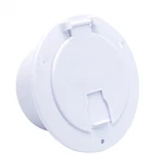 X-haibei Rv Cable Hatch, Round Trailer Camper Electric Power Cord White. Fixed Price $15.17.