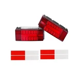 Boat Trailer Lights, Low Profile Rectangular Led Kit, Red Seal.... Fixed Price $37.09.