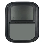 Outprize 2PACK 14X16 Tinted Sliding Rv Vertical Windows With Screen & Trim. Fixed Price $196.42.