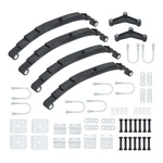 3500LB Heavy Duty Dual Trailer Axle Suspension Kit Leaf Spring Hanger&u Bolt. Fixed Price $139.56.