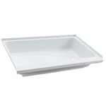 Rv Shower Pan 40X24X5 Right Drain White Camper Trailer Bathroom. Fixed Price $249.99.