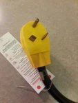 Camco 55312 12"L5 30-30 Amp Plug 14-50 Recepticle Powergrip Generator. Fixed Price $29.99.
