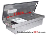 Weather Guard Saddle Tool Box Replace Gas Strut Spring Lift Shock Rod 7249-2PK. Fixed Price $24.99.