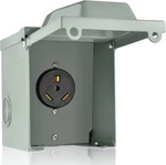 Welluck Amp Rv Power Outlet Box, 125 Volt Nema TT-30R Receptacle, Enclosed. Fixed Price $46.11.