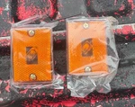 2 X Optronics Amber Square Style Clearance And Side Marker Trailer Light MC36AB. Fixed Price $7.50.