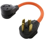 Amp Nema 14-30P To 6-50R Flexible Welder Plug Adapter By Ac Works. Fixed Price $29.99.