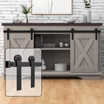 Winsoon 6FT Super Mini Barn Track Kit (double Door), Shap Hanger. Fixed Price $57.56.