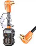 Geargo Rv Surge Protector 50AMP 15000J Circuit Analyzer Led Adapter Plug IP68. Fixed Price $50.00.
