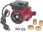 Topway 3/4" Npt 110V Hot Water 3-SPEED Circulation Recirculating Pump Black. Fixed Price $111.98.