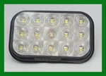White 15 Led Back Up Reverse 3X5 Rectangular Grommet Mount Light. Fixed Price $31.95.