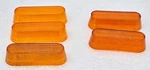 2X Grote 9015 & 3X Do-ray GT-118 Amber Oval Clearance Marker Replacement Lenses. Fixed Price $24.98.