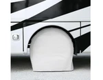 Elements Rv Tire Covers 27"-29" White Venture Forward All Weather (new, Ob). Fixed Price $36.50.