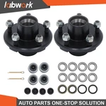 Labwork Trailer Hubs Kit Lug For 2000LB 5X4.5 Axle. Fixed Price $52.96.