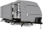 Leader Accessories 22'-24' 5 Layer Travel Trailer Rv W/ Wheel Covers- Gray. Fixed Price $155.00.