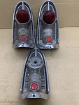Set Of Oem 56 Chevy Taillights, Housing. Complete Vintage 3PC The Lot Unteste. Fixed Price $139.25.