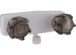 Valterra PF213243 4" Shower Valve White Smoke Acrylic Knobs. Fixed Price $41.25.