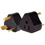 Power Cord Adapter Rv Inlet 30 Amp To 15 Female Non Locking. Fixed Price $18.95.
