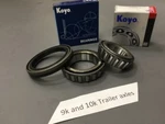 9/10K Dexter Trailer Bearings & Seal *heavy Duty* Made Japan Koyo. Fixed Price $77.50.