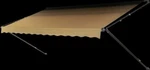 Dometic 848NS21.400B 8500 Pol Sandstone 21' Patio Awning; Manual; Foot Length. Fixed Price $949.96.