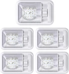 Leisure Led 5 Pack 12V Rv Ceiling Dome Interior Lighting For Traile. Fixed Price $42.20.
