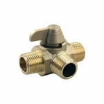 Jr Products 62255 3-WAY Brass Diverter Valve 1/2" Mpt X. Fixed Price $27.50.