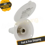 Valterra PF147005 D&w White Plastic Spray-away Port. Fixed Price $48.72.