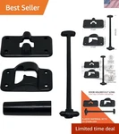 Rv Door Hardware Replacement: Durable Black Holder With 6" Arm - Easy Install. Fixed Price $17.99.