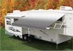 Carefree JU146E00 14' X 8' Black Shale Fade Rv Patio Awning Vinyl Fabric. Fixed Price $346.78.