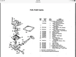 Onan 149-0526 Fuel Pump Repair Kit. Fixed Price $120.00.